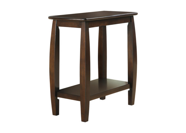 Modern Cappuccino Accent Table