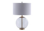 Glass Sphere Table Lamp