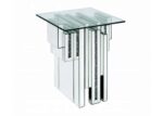 Abstract Faux Diamond Accent Table