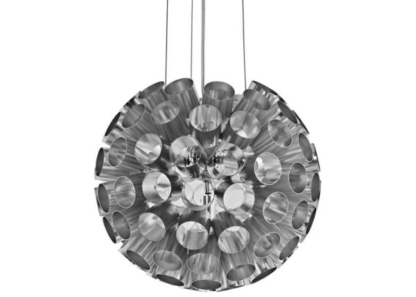 Silver Sphere Chandelier