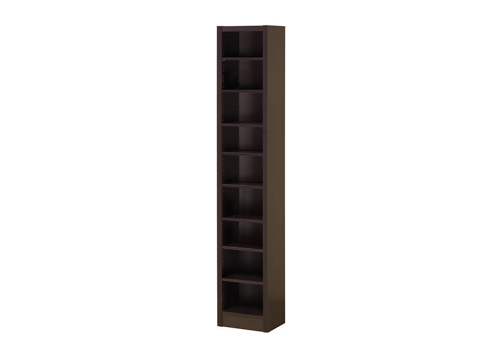 Vertical Cappuccino Bookcase