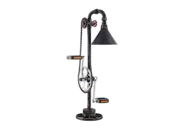 Steel Pedal Table Lamp