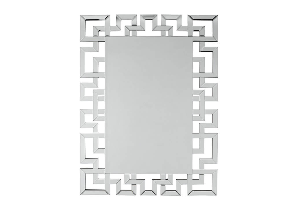 Greek Key Accent Mirror