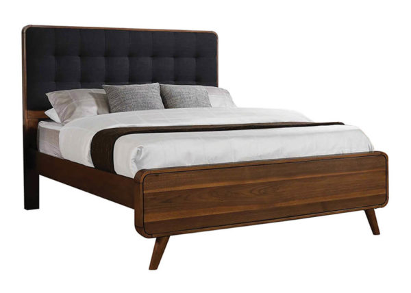 dark-walnut-mid-century-queen-bed-frame