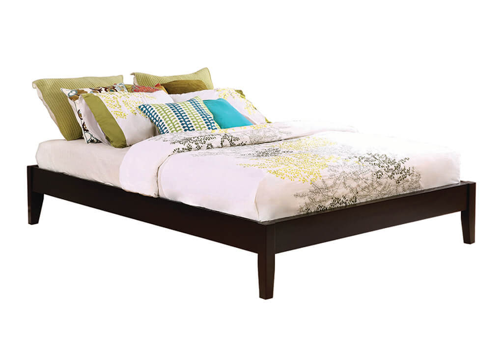 Queen Cappuccino Bed Frame