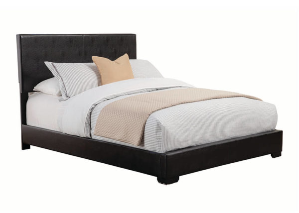 Queen Leatherette Bed Frame