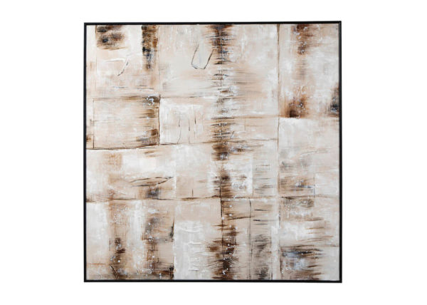 Modern Tan & Brown Wall Art