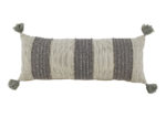 Neutral Striped Accent Pillow