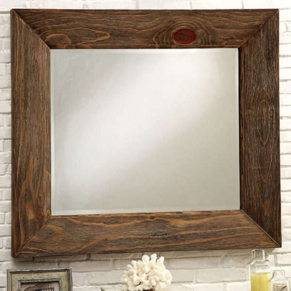 Rustic Natural Dresser Mirror