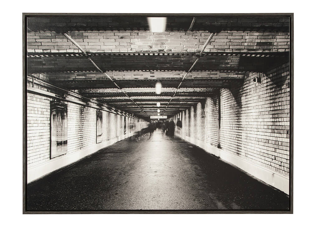 Black & White Tunnel Wall Art