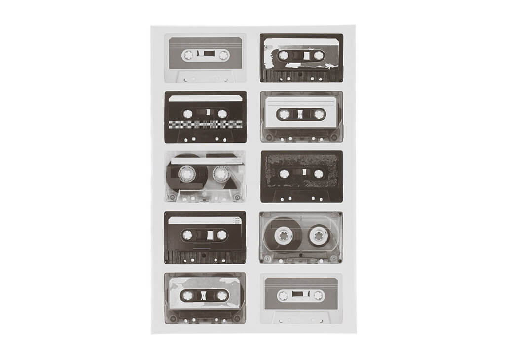 Cassette Tape Wall Art