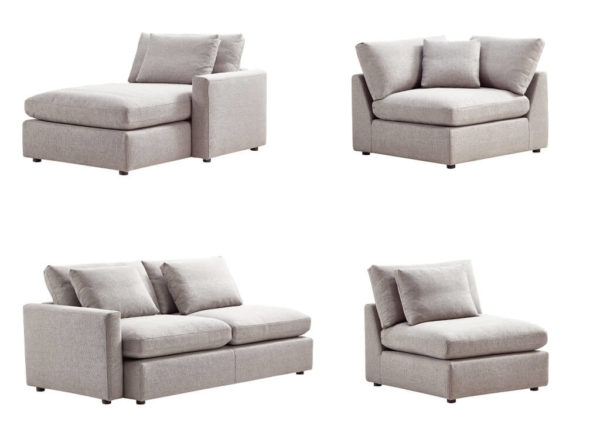 Contemporary Modular Sectional - Your Design, Your Way