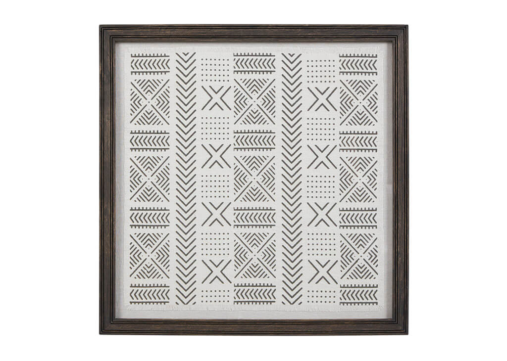 Fabric Tribal Wall Art