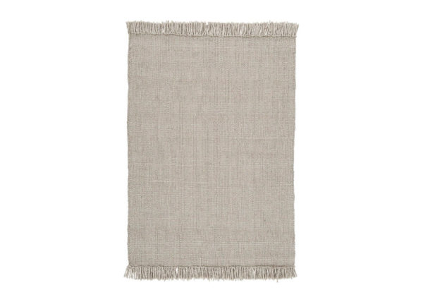 Solid Ivory Area Rug