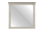 Two-Tone Transitional Dresser Mirror