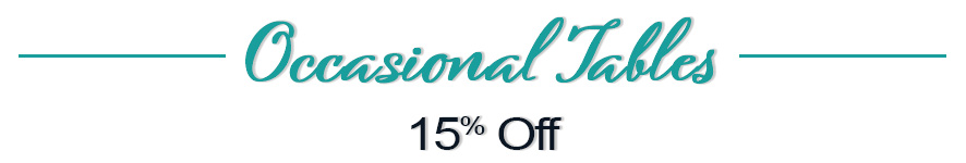 All Coffee Tables & Side Tables 15% Off