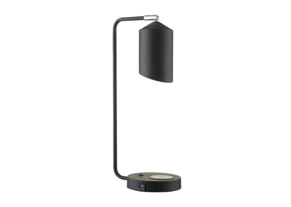 Modern Matte Black Table Lamp