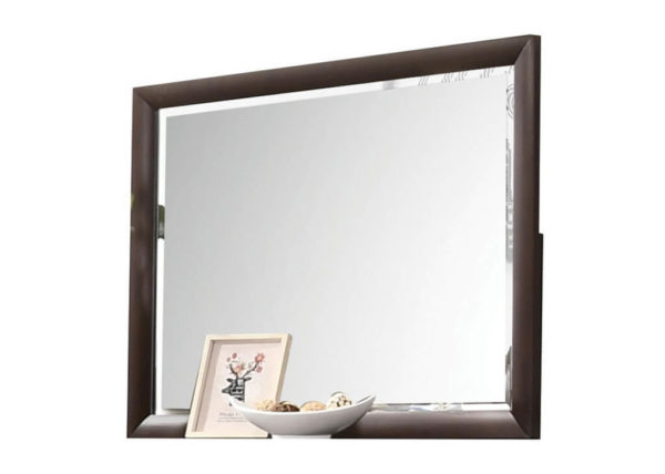 Dark Brown Dresser Mirror