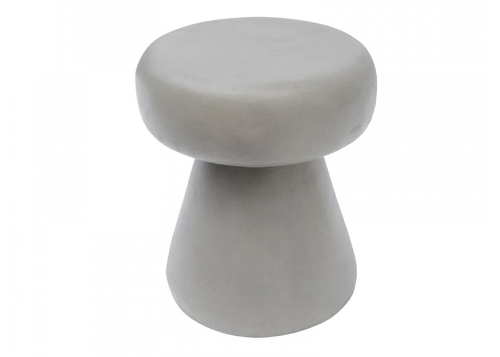 Round Concrete Stool