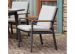 Two-Tone Transitional Outdoor Chair Set