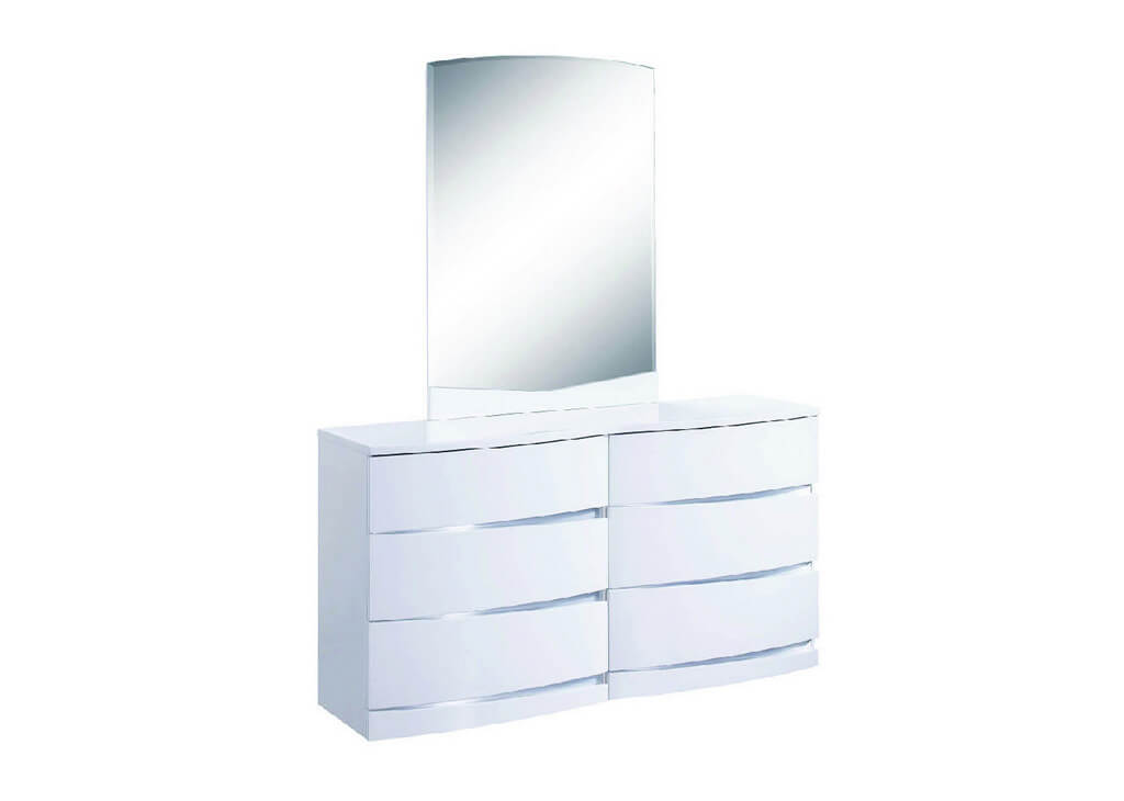 White Modern Dresser