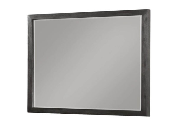 Basalt Gray Finish Dresser Mirror