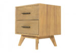 Contemporary Natural Mid-Century Nightstand