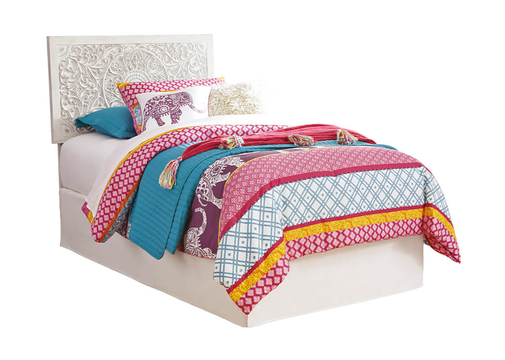 Twin Boho-Chic Youth Bed Frame