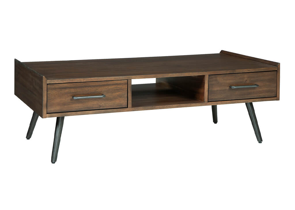 Brown Mid-Century Coffee Table