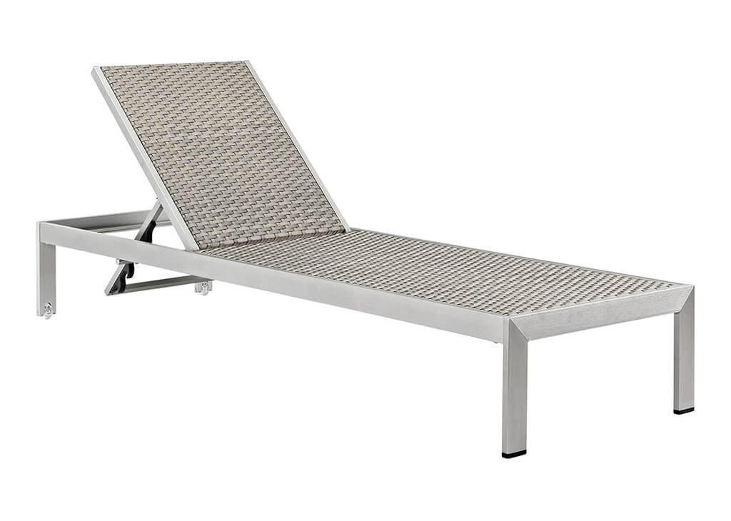 Outdoor Aluminum Rattan Chaise