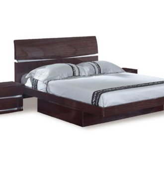 Brown Modern Storage Bed Frame