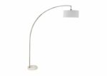 White Marble Arched Floor Lamp