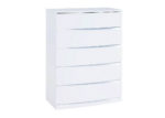 White Modern Chest of Drawers
