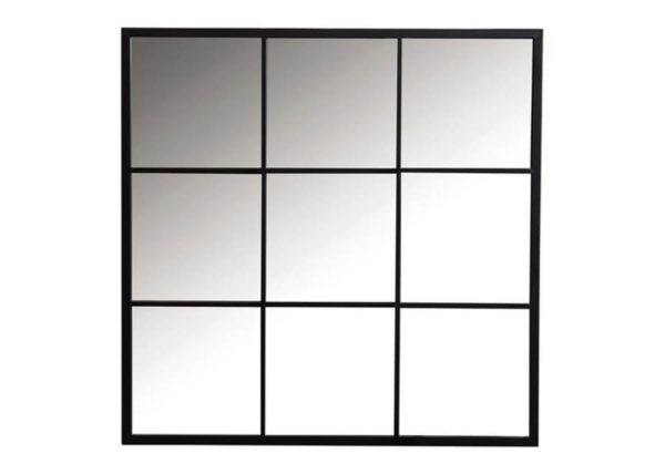 Black Square Wall Mirror