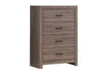 Oak 4-Drawer Chest of Drawers