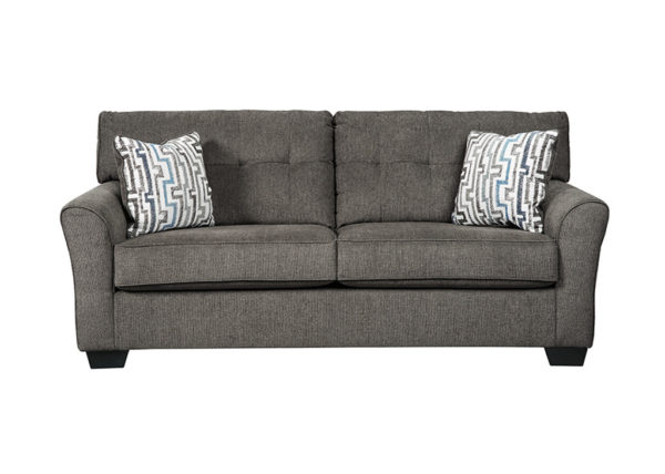 Granite Colored Full Size Sofa Sleeper Front Facing