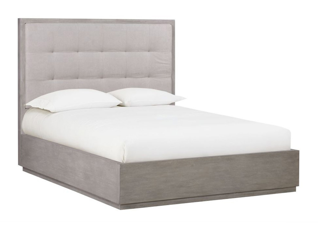 Mineral Gray Tufted Bedframe with storage option