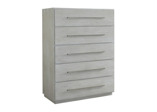 Whitewash Oak Contemporary Chest of Drawers