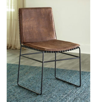vintage-brown-microsuede-upholstered-dining-chair-lifestyle