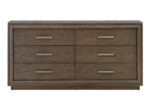 Brown Solid Oak Dresser